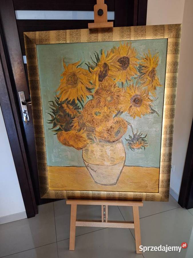 SLONECZNIKI VAN GOGH DUZA KOPIA
