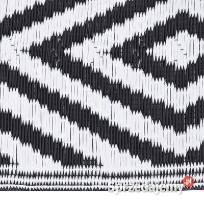 vidaXL Dywan zewnętrzny czarny 80 x 250 Warszawa