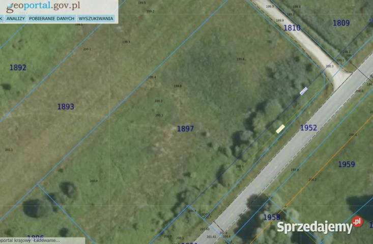 Działka Borek 4572m2 małopolskie