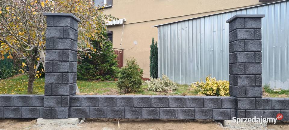 ala klinkier slupki murki imitacja ogrodzenia Kłodzko