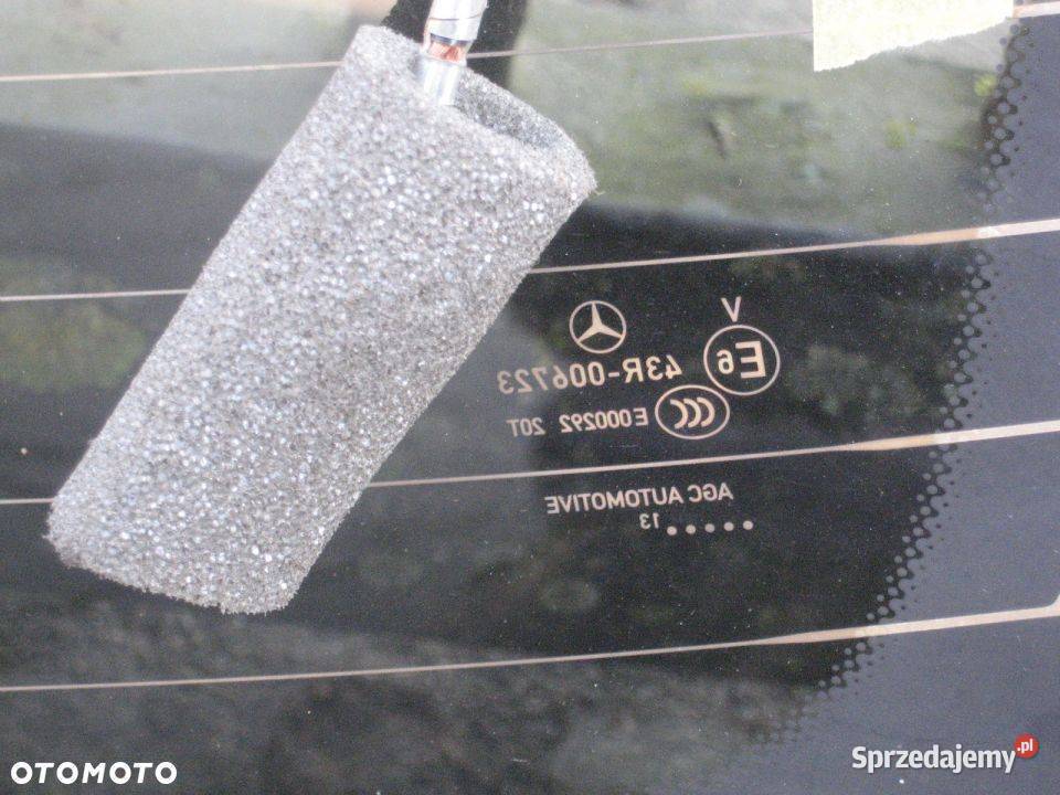 MERCEDES W205 MERCEDES 205 CKLASA SZYBA TYLNA osobowe Rakoniewice sprzedam