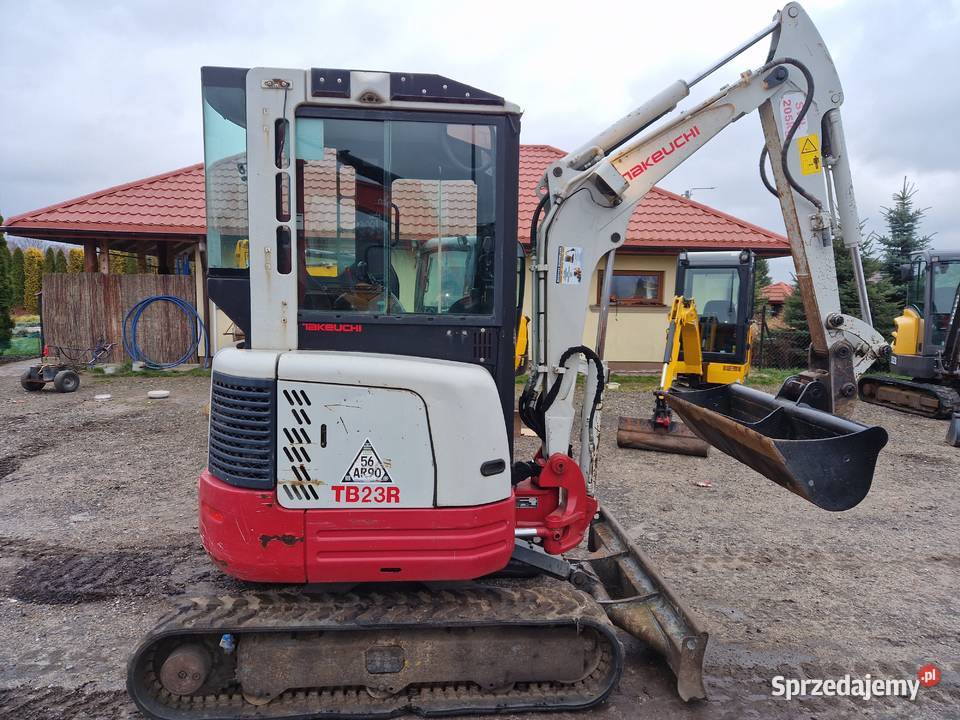 Minikoparka Takeuchi TB 23R 2018r 27tony lubelskie Ryżki