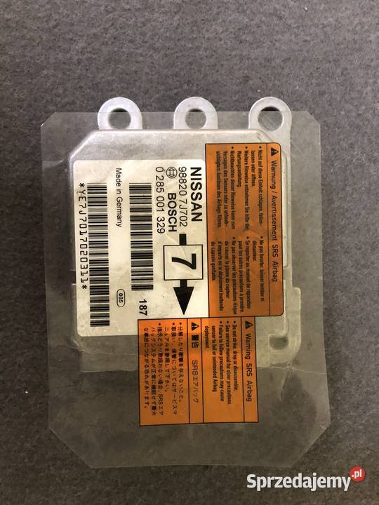 Moduł Airbag Nissan Primera P11 988207J702 Radom