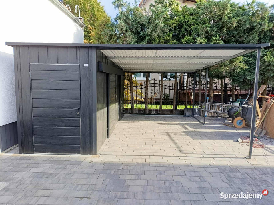 Schowek domek ogrodowy 17x5 wiata 33m 2x drzwi wielkopolskie Poznań