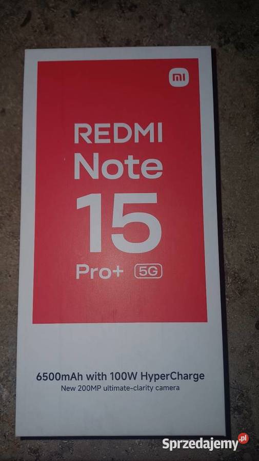 Smartfon XIAOMI Redmi Note 15 Pro 5G 12512GB 683 Stronie