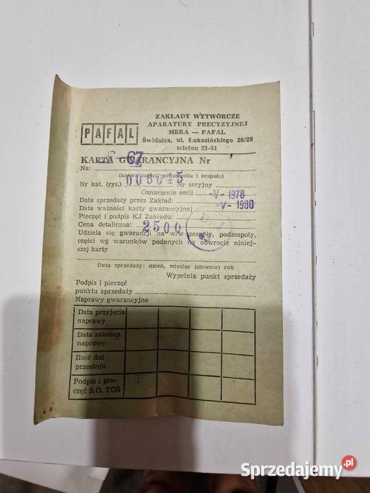 Licznik wskaźniki Fiat 125p