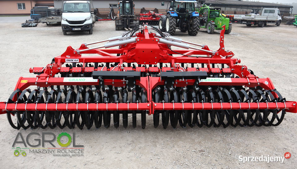 Brona talerzowa hydrauliczna 4m SHARK SHS sprzedam