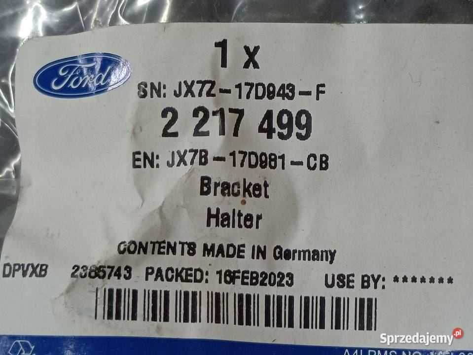 FORD FOCUS MK4 ŚLIZG ZDERZAK LEWY TYŁ Pleszew