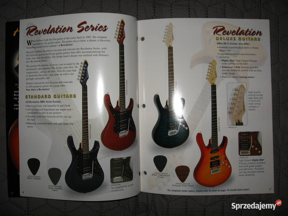 Hohner Electric Guitars Basses 2004 guitar Hohner pomorskie Kępice