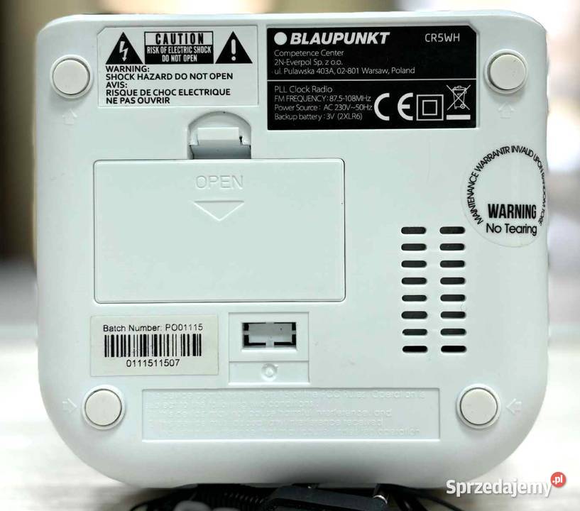 RadioBudzik Blaupunkt CR5WH Elbląg