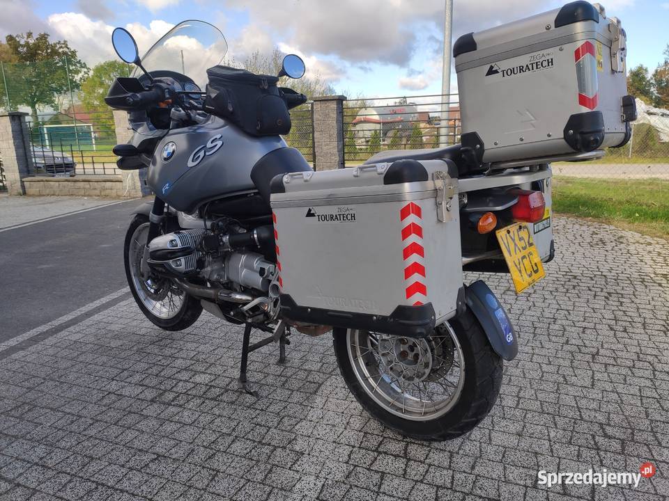 Komplet kufrów Zega Touratech z wyciąganymi Kania
