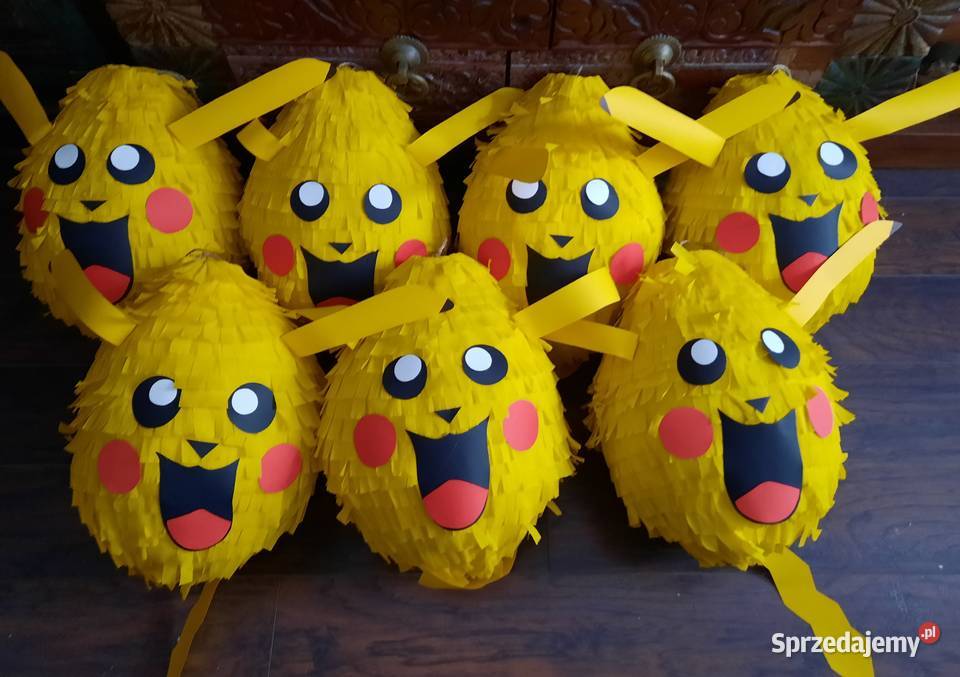 Piniata duza pokemon pikachu Ruda Śląska sprzedam