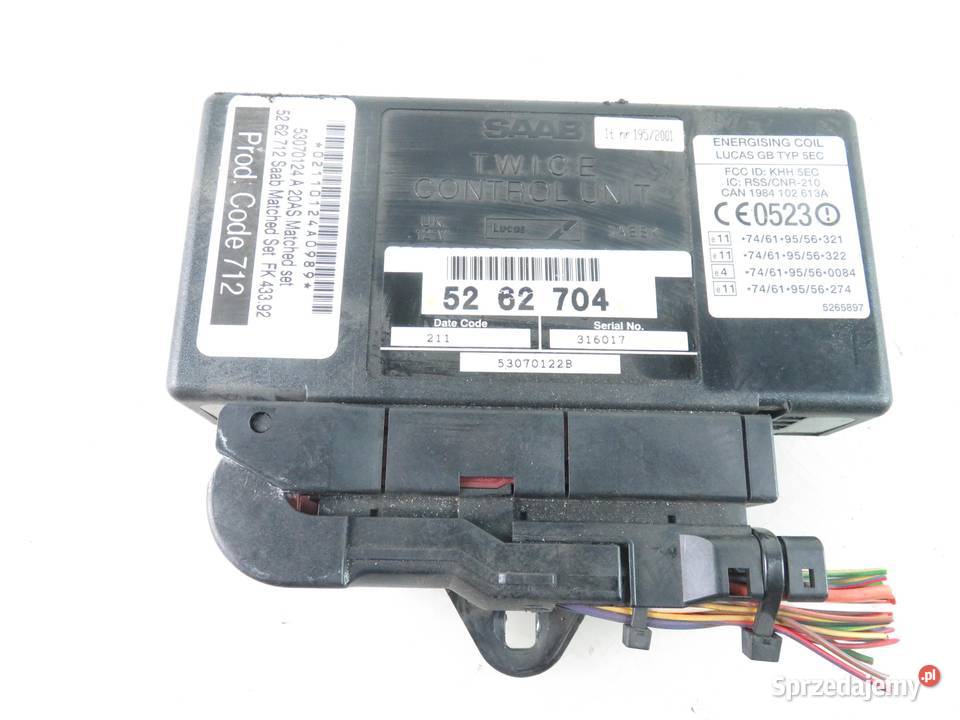 MODUŁ KOMFORTU SAAB 93 I 5262704