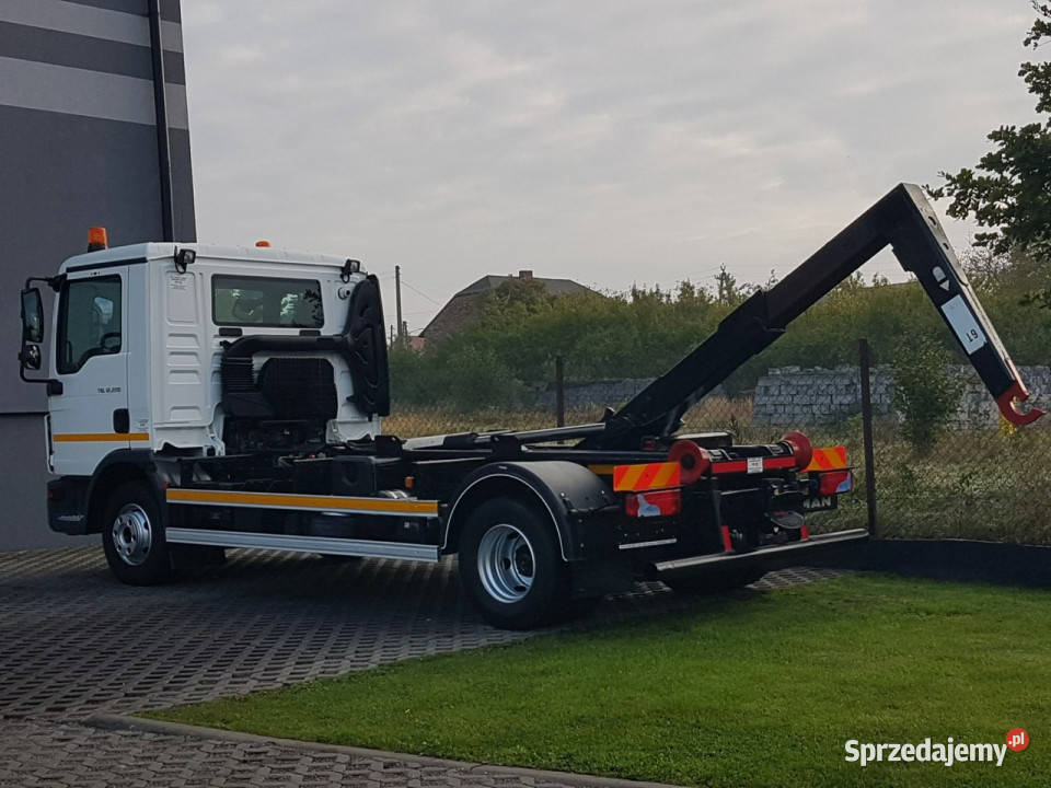 MAN TGL 12220 HAKOWIEC 4x2 KLIMA HAKOWIEC DO manualna Poręba