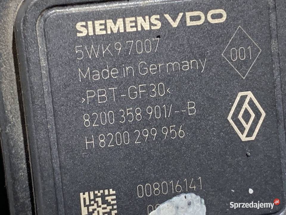 PRZEPŁYWOMIERZ RENAULT CLIO III 8200358901B 15