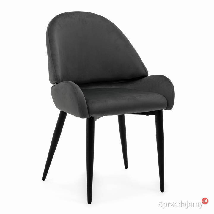 Krzesło Tapicerowane Bergamo Szare Wysyłka 24H Tarchały Małe