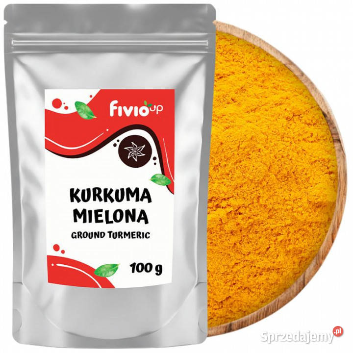 fivio Kurkuma mielona 100 g Brzozów sprzedam