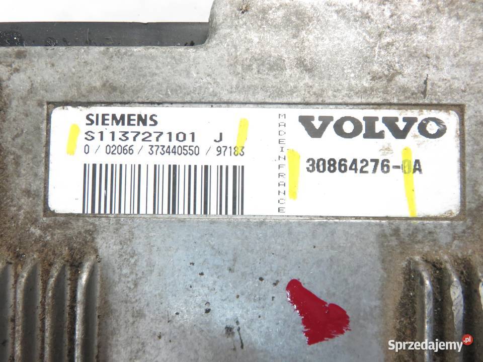 STEROWNIK VOLVO V40 I 30864276 S113727101J małopolskie