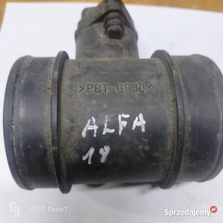 Przepływomierz powietrza Alfa 156 18 benzyna łódzkie sprzedam