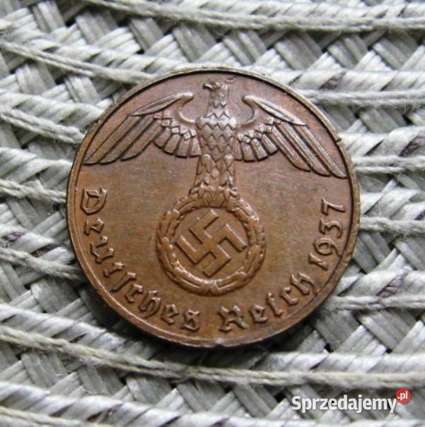 Niemcy 1 Reichspfennig 1937r F Kalisz