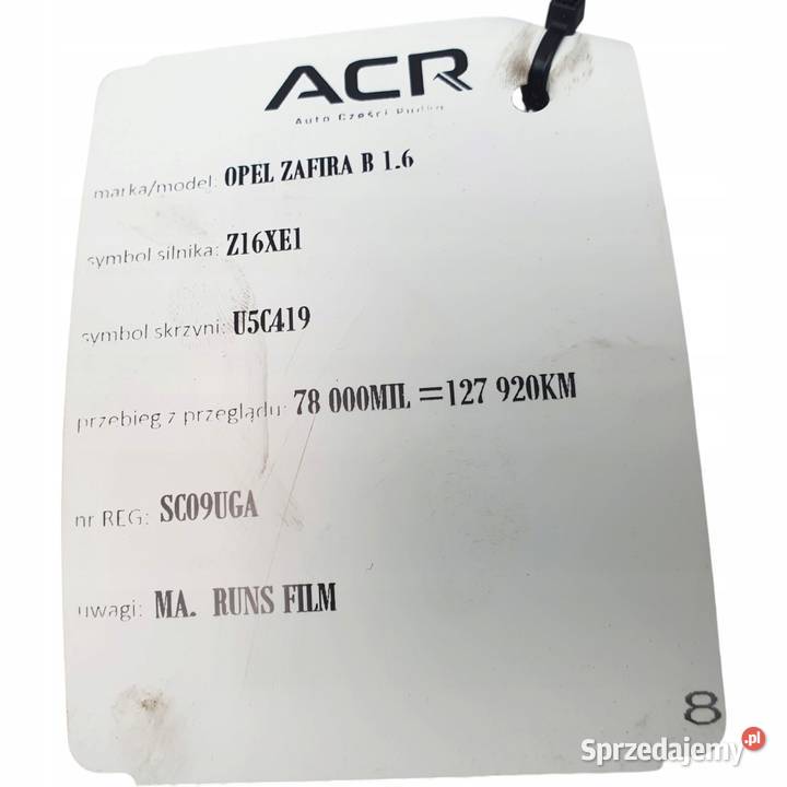 SPRĘŻARKA KLIMATYZACJI Opel Zafira B Astra 16 Chełm