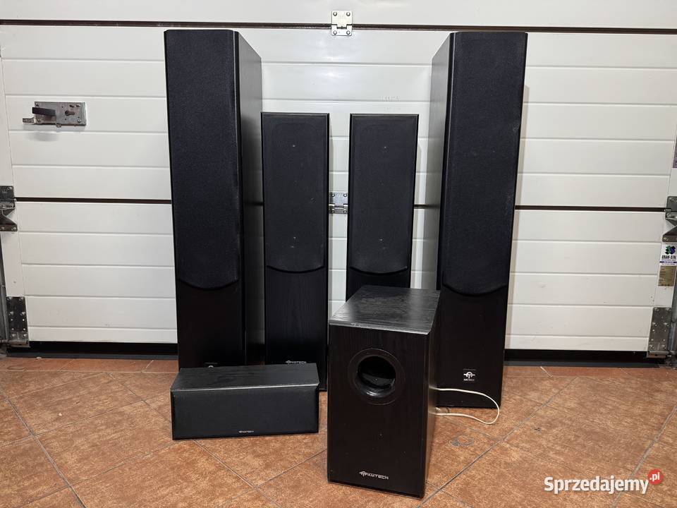 Zestaw głośniki kolumny AMTECH 61 czarne Świętochłowice