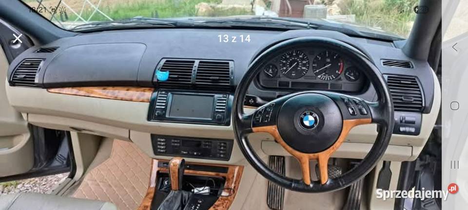 Bmw x5 e53 30d 2001r M57 184 regulowane zawieszenie