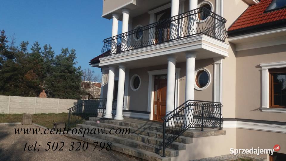 Balustrada balkon taras barierka kuta nowoczesna