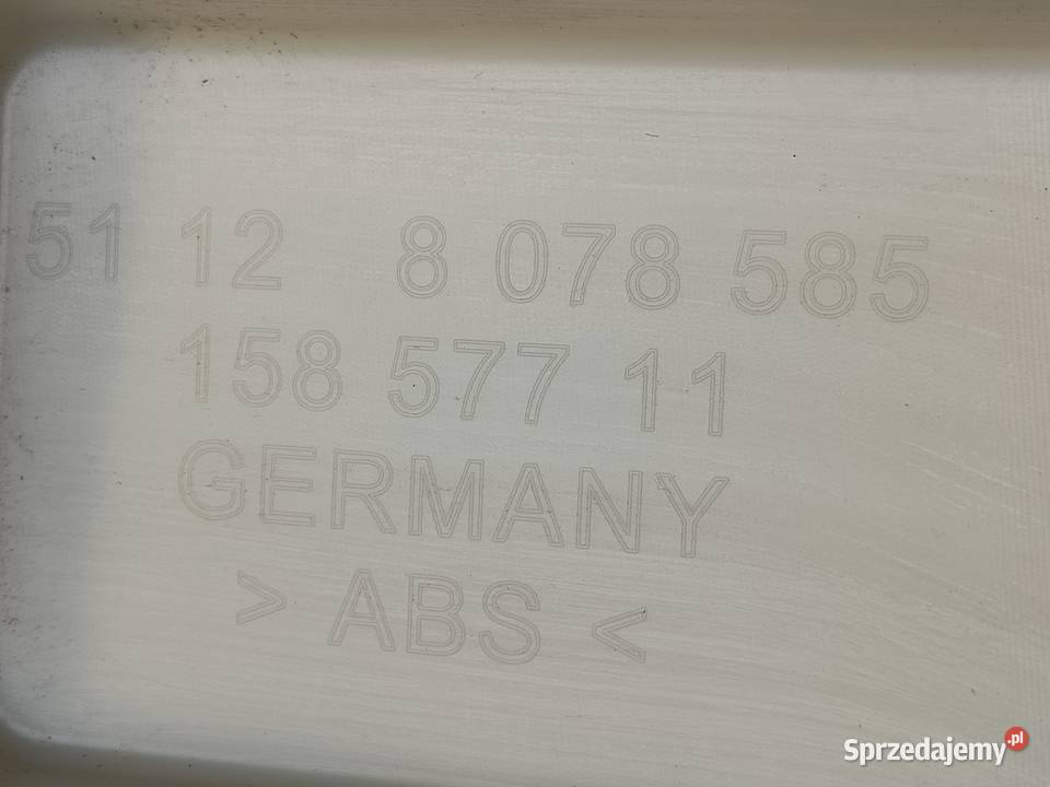 BMW 4 G26 MPAKIET 22 ŚLIZG ZDERZAKA LEWY TYŁ wielkopolskie Pleszew