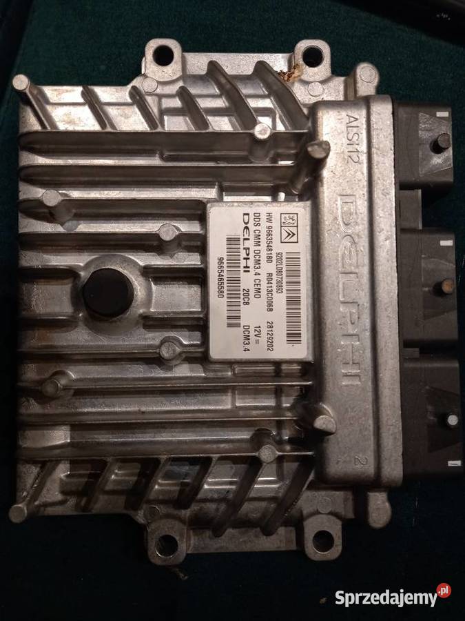Komputer Peugeot Citroen 20 HDI HW 9663548180 osobowe wielkopolskie Margonin