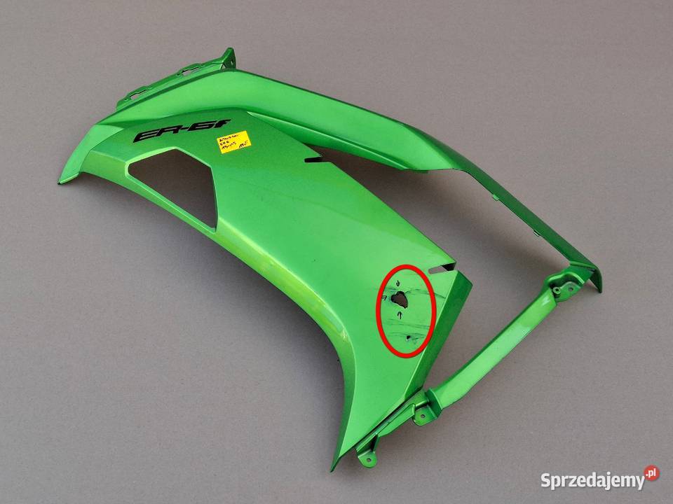 KAWASAKI ER 6F ER6F BOCZEK LEWY OWIEWKA LEWA Bieleń
