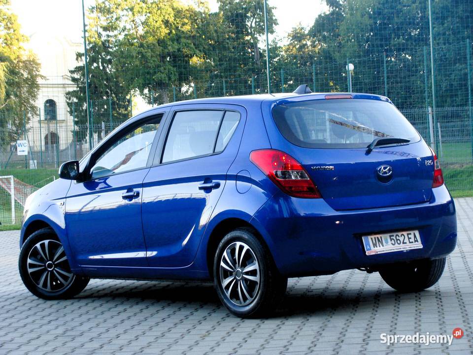 Hyundai i20 12 benzyna klima sprowadzony 5 1200cm3 mazowieckie Kowala-Stępocina