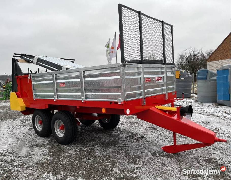 Rozrzutnik obornika tandem Igamet Dostawa kraj Jasło sprzedam