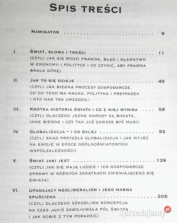 Wędrujący świat Grzegorz W Kołodko sprzedam