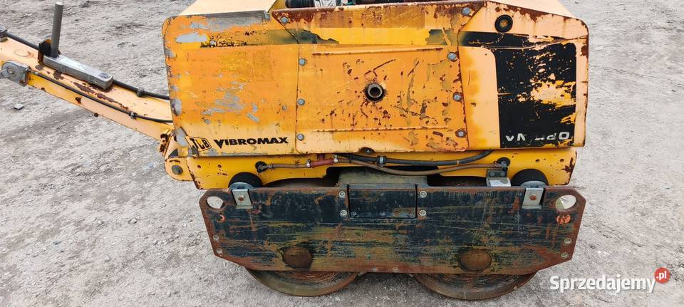 Walec bębnowy JCB Vibro vmd 80 800 silnik hatz