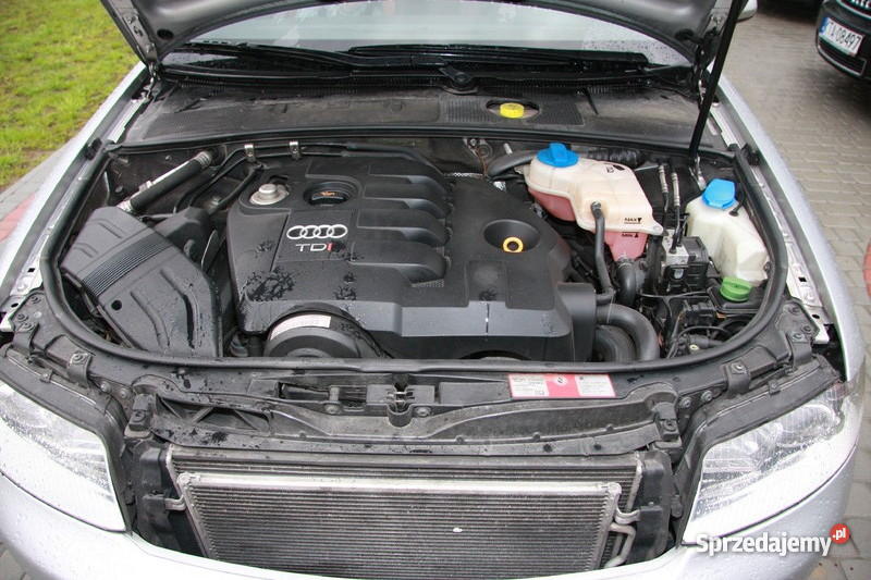 AUDI A4 B6 AVANT KOMBI 19 TDI 130 2003 r SREBRNY 1240km Wojnicz