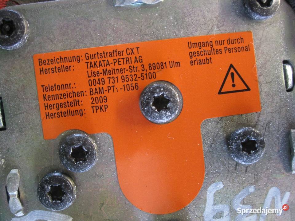 AUDI A5 8T 10r pas bezpieczeństwa lewy przód Kielce