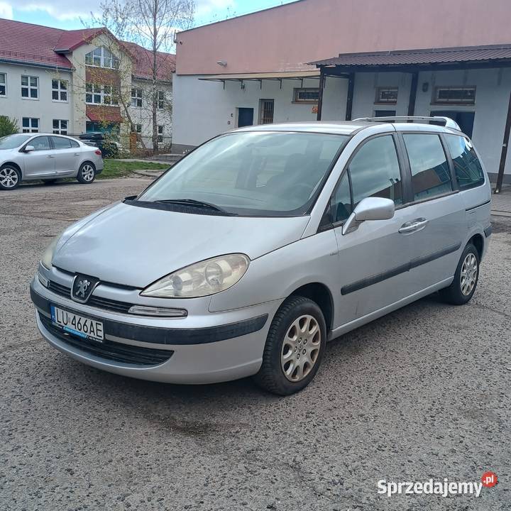 Peugeot 807 20 BenzynaGaz 2004 7io Osobowy Lublin