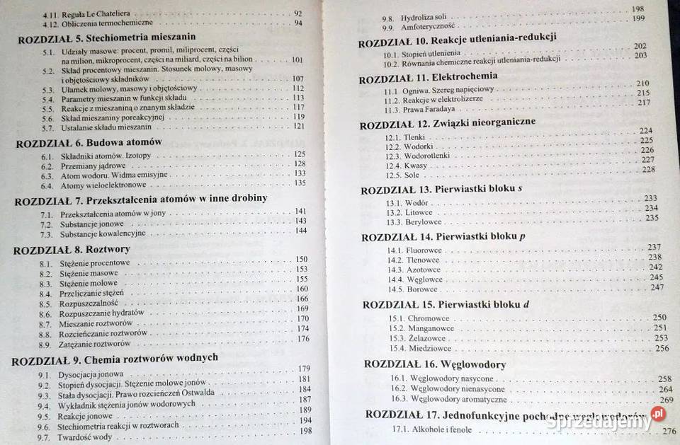 Zbiór zadań z chemii Do szkół ponad