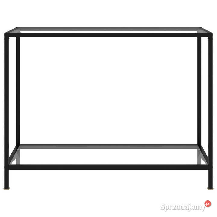 Stolik konsolowy przezroczysty 100x35x75 szkło mazowieckie Warszawa sprzedam