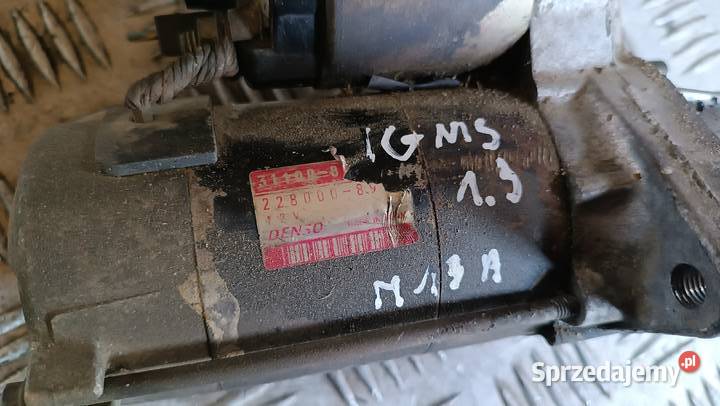 Rozrusznik Suzuki Ignis 1 I 13 B benzyna osobowe Radłów