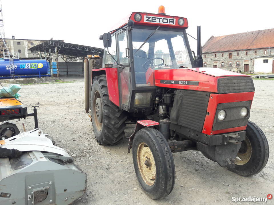 Ciągnik przyczepa leśna Sosnowica