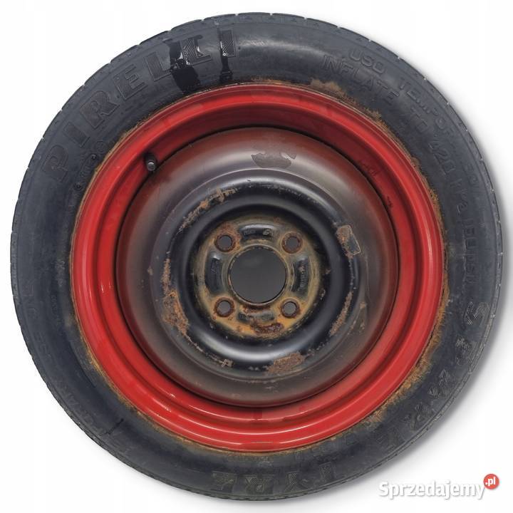 KOŁO DOJAZDOWE 12580 R15 98ABTE 2150828 4x108 sprzedam