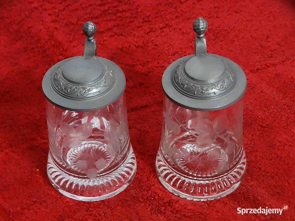 Eleganckie dwa kufle piwne o pojemności 450 ml Biłgoraj