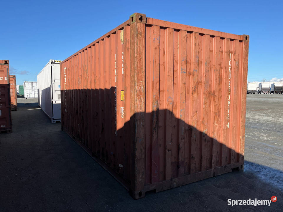 Kontener morski magazynowy 20DV 6 metrowy Chełmża