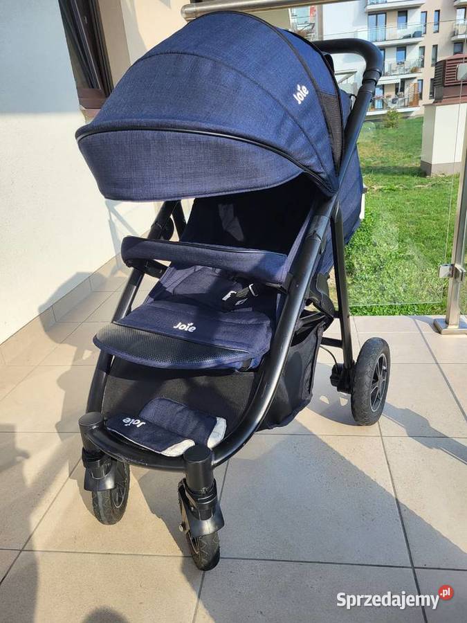 Spacerówka wózek dziecięcy JOIE koła pompowane Aluminium