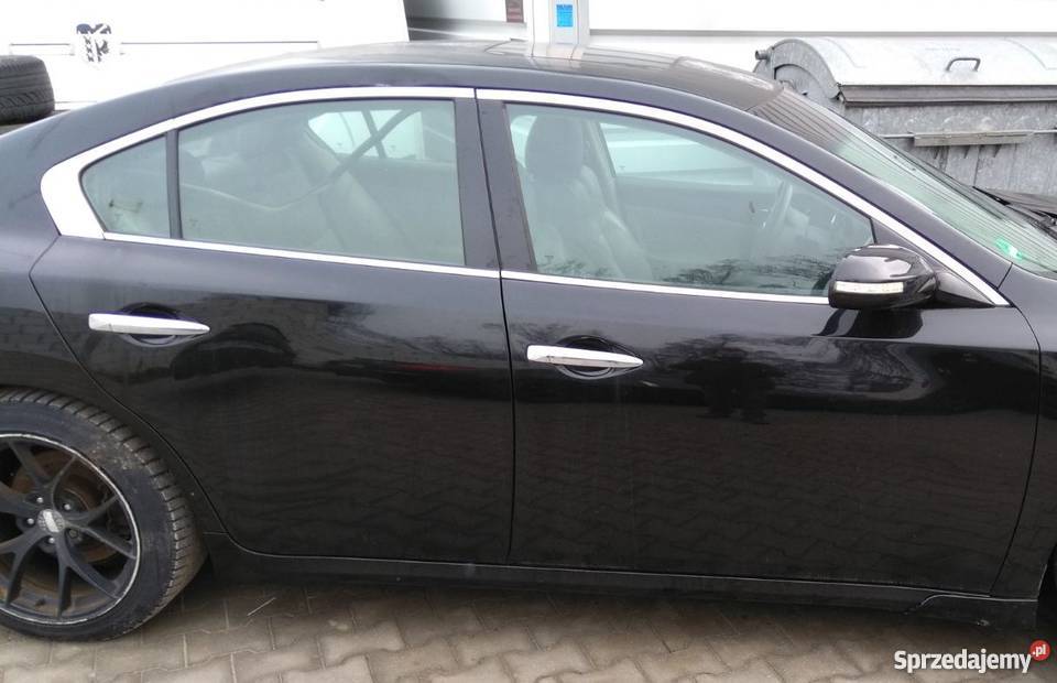 SZYBA BOCZNA DRZWI PRAWA TYLNA NISSAN MAXIMA A35 wielkopolskie Nowy Tomyśl