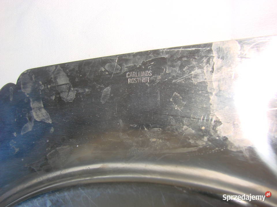 Carllunds Rostfritt stalowa taca barowa pomorskie Pruszcz Gdański