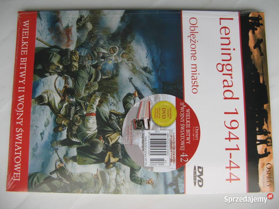 Osprey Leningrad 1941 44 książka film DVD Nowa wielkopolskie Poznań