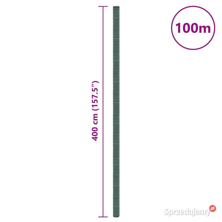 Agrowłóknina antychwastowa zielona 4x100 m PP mazowieckie Warszawa